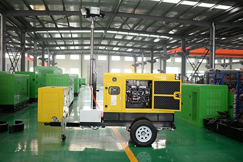 華全推出新寵兒：柴油發電機組升降燈