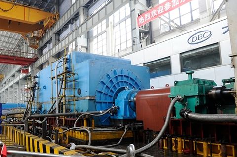 350兆瓦大容量空冷汽輪發電機在川研制成功