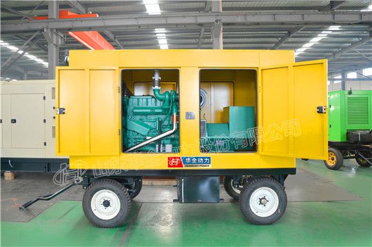 200kw玉柴發(fā)電機(jī)組移動(dòng)