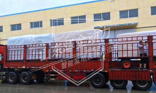 頂風冒雨，華全發(fā)貨忙！400kw玉柴靜音型發(fā)電機組發(fā)往鄭州