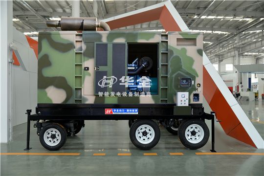 改款升級！華全200kw靜音發電機組專用六輪移動拖車介紹
