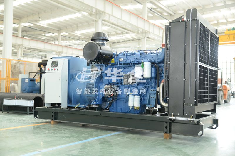 華全700千瓦開(kāi)架發(fā)電機(jī)組，為化肥廠企業(yè)保障電力