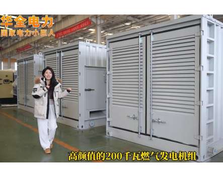 華全電力集裝箱燃氣發電機組，俄羅斯客戶定制，馬上發貨