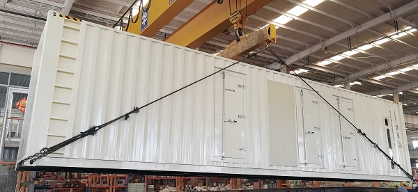 拓展海外市場(chǎng)，華全動(dòng)力集裝箱發(fā)電機(jī)組出口越南