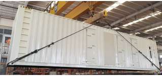 拓展海外市場(chǎng)，華全動(dòng)力集裝箱發(fā)電機(jī)組出口越南